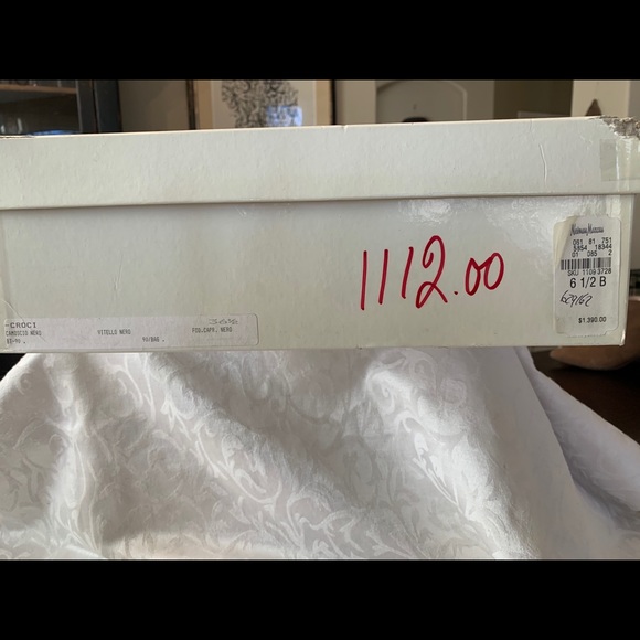 Manolo Blahnik Vitello Nero Suede Boots - Picture 6 of 7